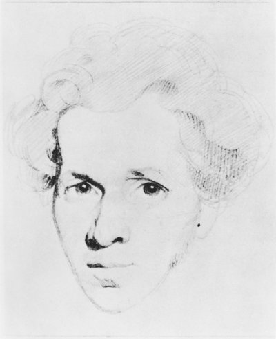 Soren Aabye Kierkegaard by Johan Vilhelm Gertner